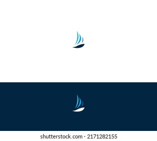 Design-Vektorvorlage für Yacht-Logo