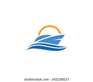 Ship Logo Stock Vector (Royalty Free) 520527298 | Shutterstock