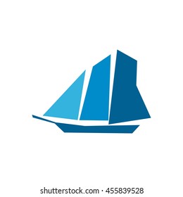 Yacht logo templates. Vector, Sailboat, Nautical, Marine, Symbols