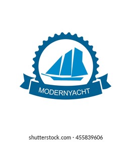 Yacht logo templates. Vector, Sailboat, Nautical, Marine, Symbols
