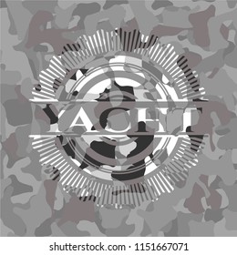  Yacht on grey camo pattern