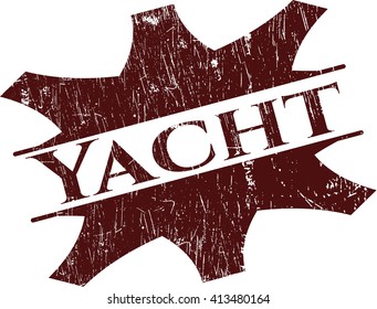Yacht rubber grunge texture seal