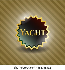 Yacht shiny badge