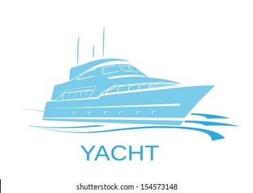 YACHT SHIP SILHOUETTE VECTOR