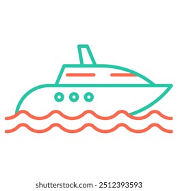 Yacht Ship for Transportation Icon