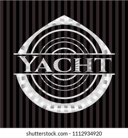  Yacht silver emblem or badge