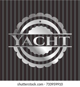 Yacht silvery badge