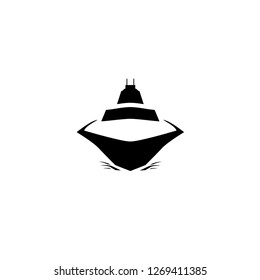 yacht vector for icon and logo designs
