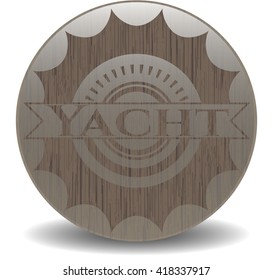Yacht wooden signboards