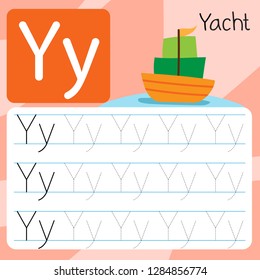 yacht worksheet vector design