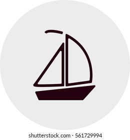 Yachting Trip Icon