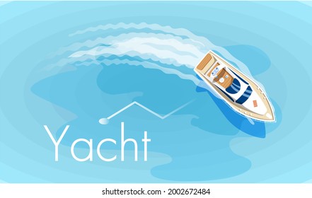 Yachts maritime ships at sea, shipping boats top view. Water transport sail boat regatta event ocean ship yacht sailing floating in ocean, weekend travel ships. Transportation sailboat. Summer holiday