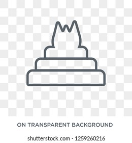 Yagna icon. Trendy flat vector Yagna icon on transparent background from india collection. High quality filled Yagna symbol use for web and mobile