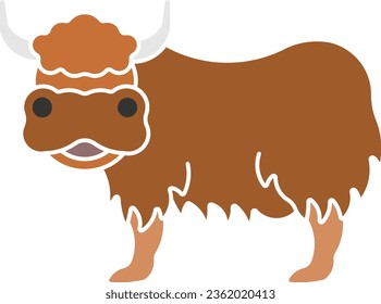 Yak bison buffalo bull animal