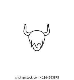 Yak Logo Icon Design 