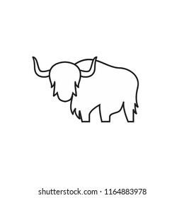 Yak Logo Icon Design 