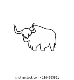 Yak Logo Icon Design 