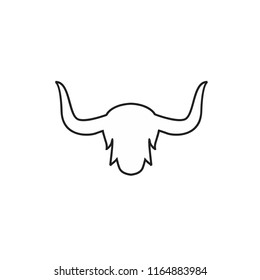 Yak Logo Icon Design 