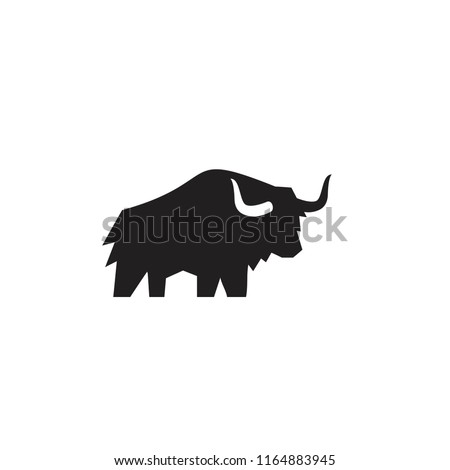 Yak Logo Icon Design Stock Vector (Royalty Free) 1164883945 - Shutterstock