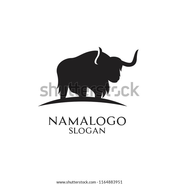 yak logo icon design
