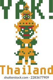 YAK THAILAND Pixel de 8 bits