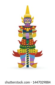 Yaksha translate the Guardian Giant In Thailand, vector