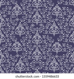 Yakut floral seamless ornament pattern. Yakutia, Republic of Sakha is the largest region of Russia. Vector illustration. 