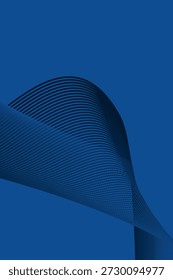 Yale blue stripes line abstract background with elegant geometric pattern and modern design