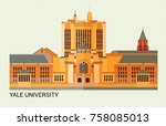 Yale University. Vector Illustration.
