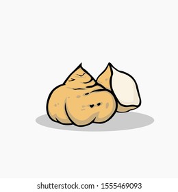 yam illustration vector for all purpose