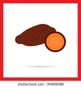 Yam tubers icon