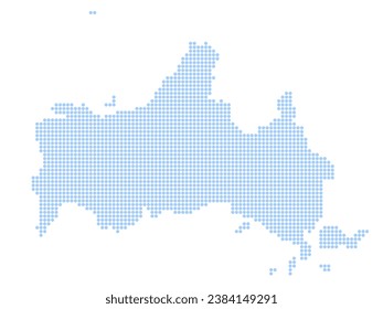 Icono de punto de círculo del mapa de Yamaguchi