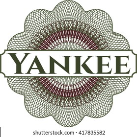 Yankee in einer Geldbörse