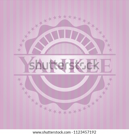 Yankee pink emblem