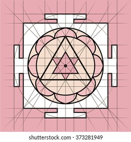  Yantra - cosmic conductor of energy. Yantra Sree . Sacred Geometry