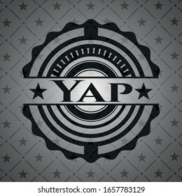 Yap dark emblem. Retro. Vector Illustration. Detailed.