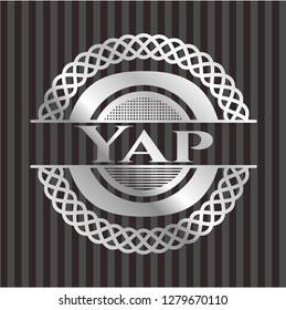 Yap silver badge or emblem