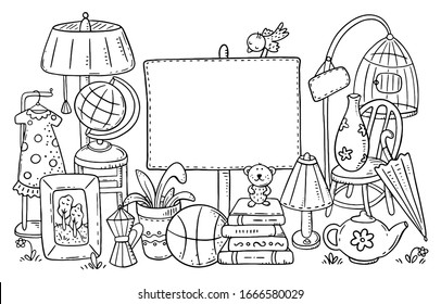 Dessin Vide Grenier Hd Stock Images Shutterstock