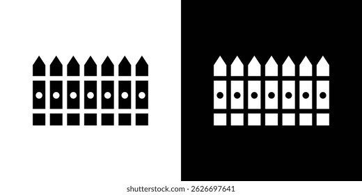 Ícone de pátio para design de interface do usuário do aplicativo móvel da Web de logotipo.