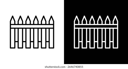 Yard icon vector simple element illustration editable