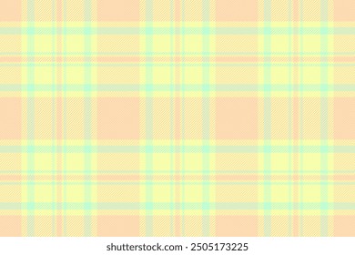 Yard pattern seamless plaid, magazine texture background tartan. Repetition textile vector check fabric in light and lime colors palette.