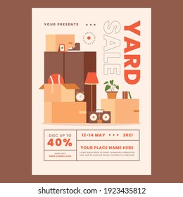 Yard Sale Flyer Poster Template