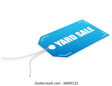 Yard sale label