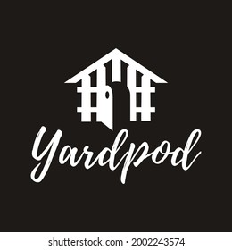
Yardpod illustration design vector for hedgerow logo