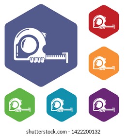Yardstick icon. Simple illustration of yardstick vector icon for web.