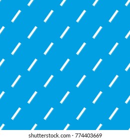 Yardstick pattern repeat seamless in blue color for any design. Vector geometric illustration