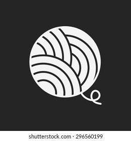 Yarn ball icon