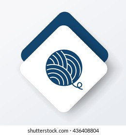 Yarn ball icon