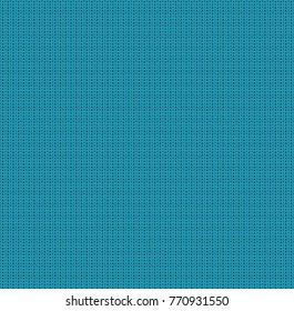 Yarn blue seamless pattern