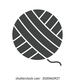 Yarn icon vector image. Can also be used for Miscellaneous Objects. Suitable for mobile apps, web apps and print media.